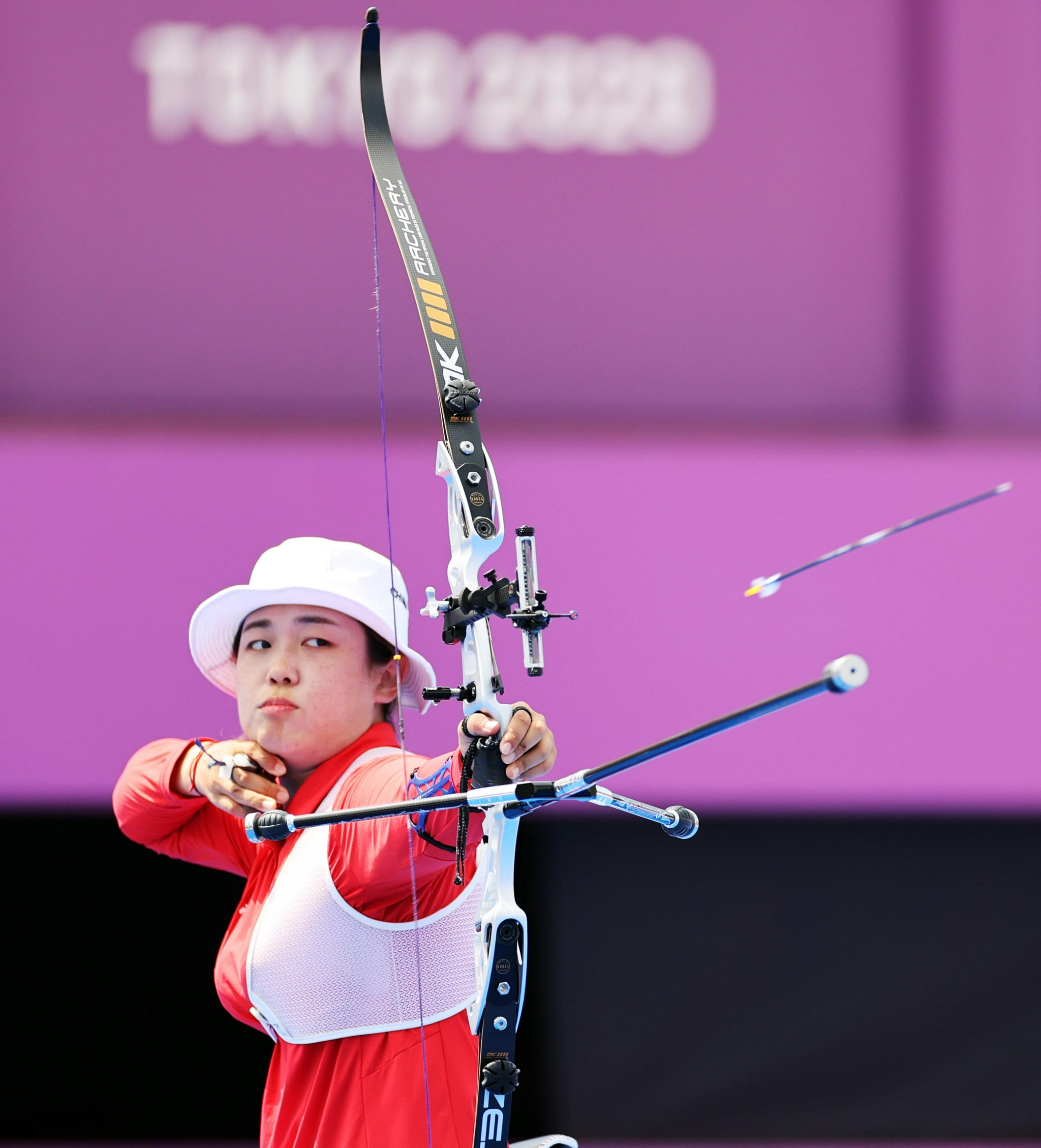 南非选手在射箭比赛中发挥出色