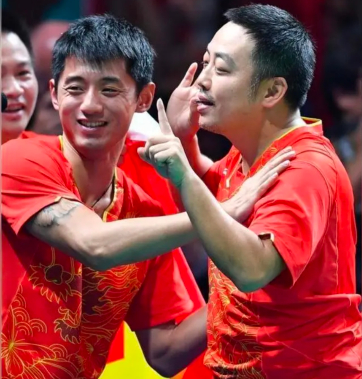 关于韩国乒乓球队碾压中国乒乓球队，张继科统治全场的信息